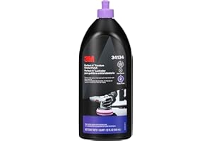 3M Perfect-It Random Orbital Polish, 34134, 1 Quart, Fast Cutting Polisher for Automotive Buffing & Polishing, High-Gloss Finish