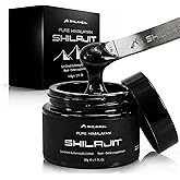Shilajit Authentic Himalayan Shilajit Resin for Men & Women, High Fulvic Acid, Energy & Stamina, Immune Support, 85+ Trace Minerals, Lab Tested Organic Shilajit Resin, 100% Natural, 30 Grams