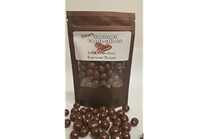 Steve's Gourmet Confections Milk Chocolate Covered Espresso Beans, 4 Ounce
