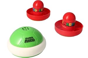 EPOCH Games Super Mario Hover Shell Strike - Tabletop or Floor Multiplayer Sports Game for Ages 4+
