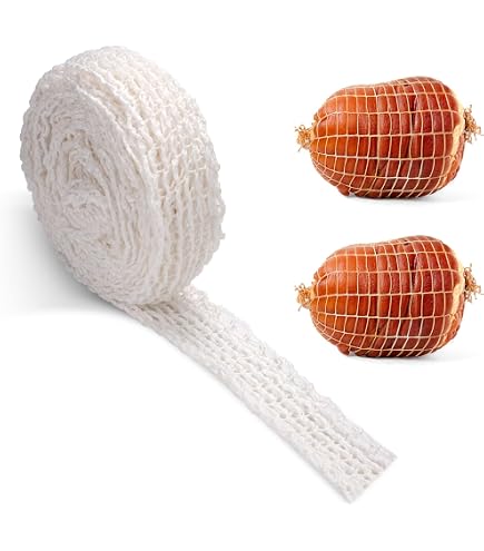5m Elastic Meat Netting Roll – Butcher Twine Net For Cooking Ham, Turkey, Sausage (Size 18) - View #7