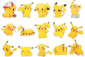 SOLOB Anime Pins Cute Pins Yellow Pin for Backpacks, Birthday Christmas Children's Day Gift for Kids Friends Anime Fans,Pack Includes 14 Pcs