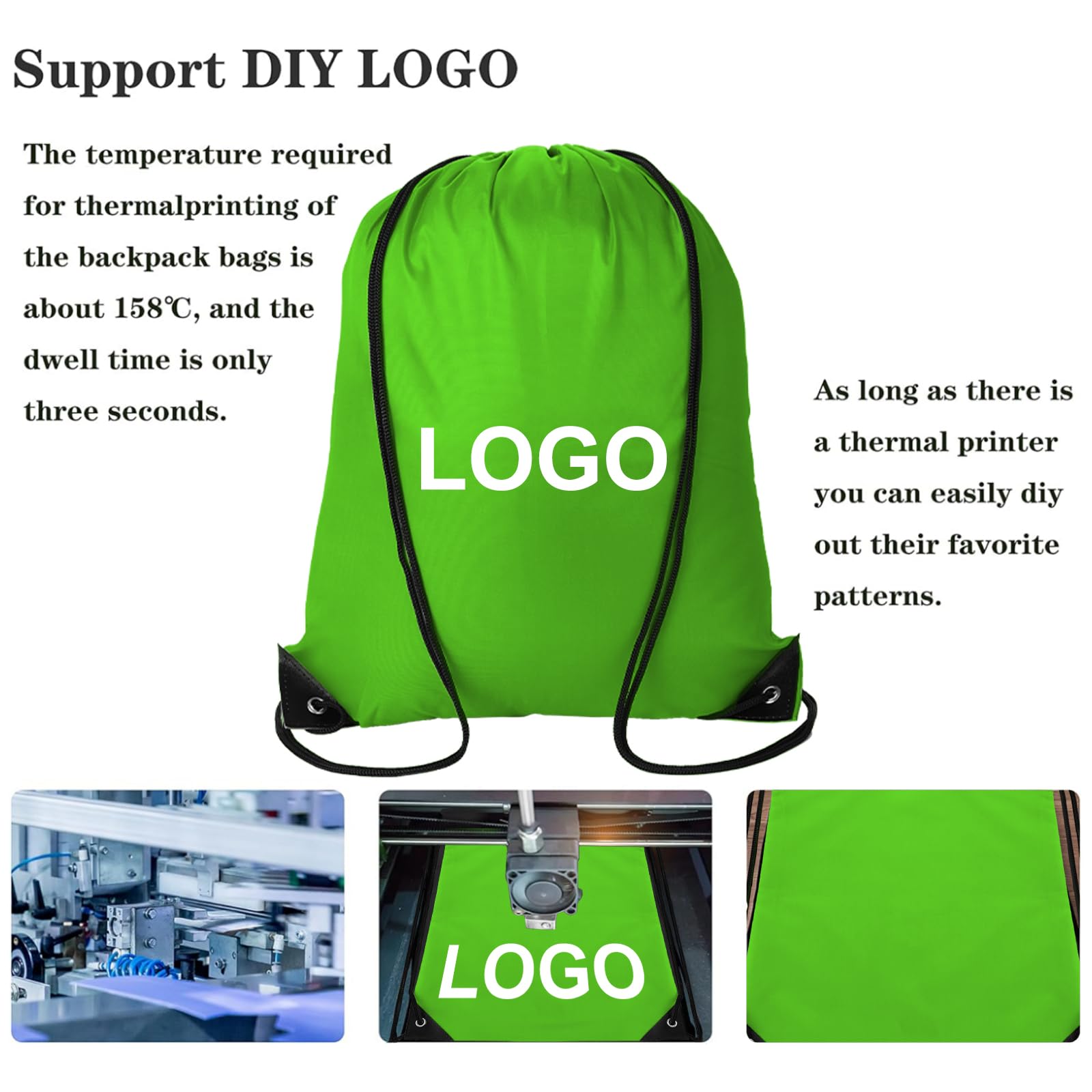 Topspeeder 600Pcs Drawstring Backpack Bags String Backpack Sports Sack Pack Bulk Cinch Tote Gym Bag For Women Men Outdoor Traveling Sports Backpack(20 Colors)