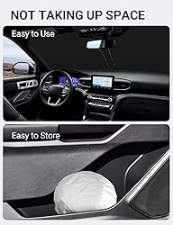 Proadsy 2025 Upgrade Windshield Sun Shade Custom