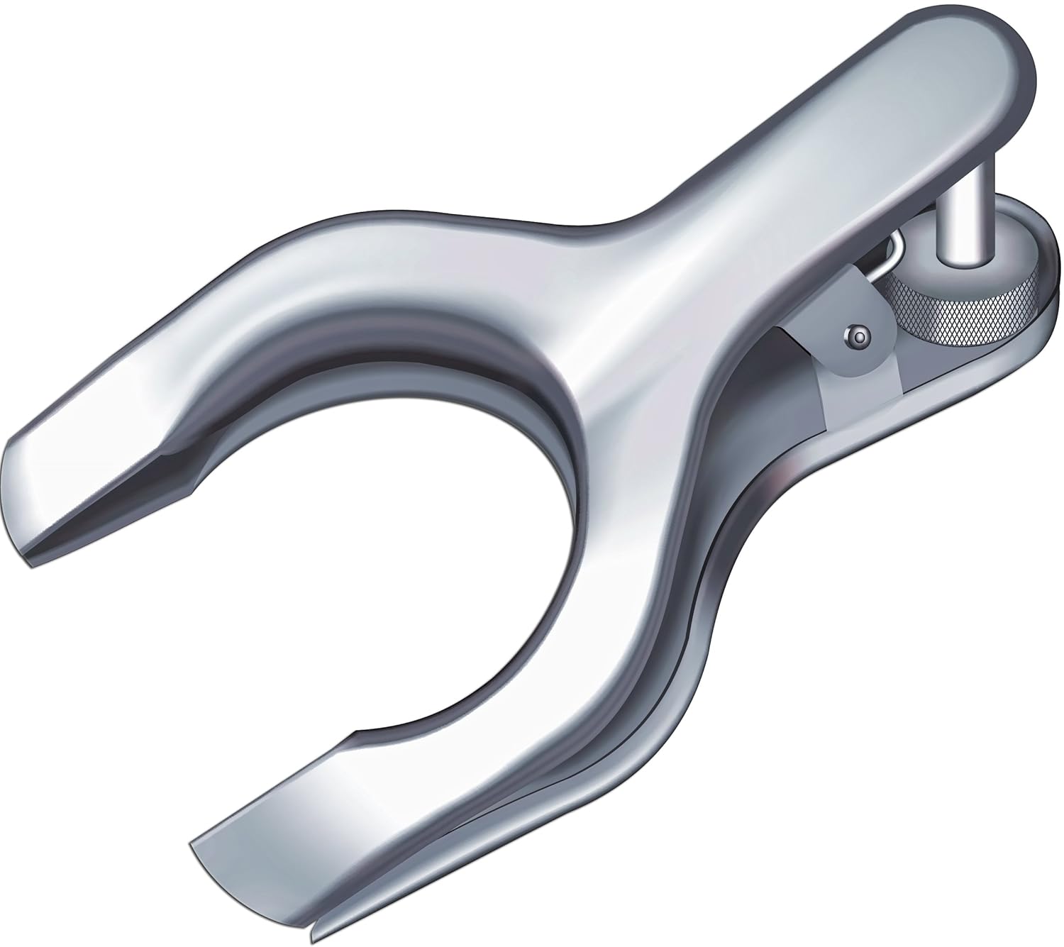 Scientific Labwares Pinch Clamp with ScrewLock, Stainless Steel, Size 35/2035/25