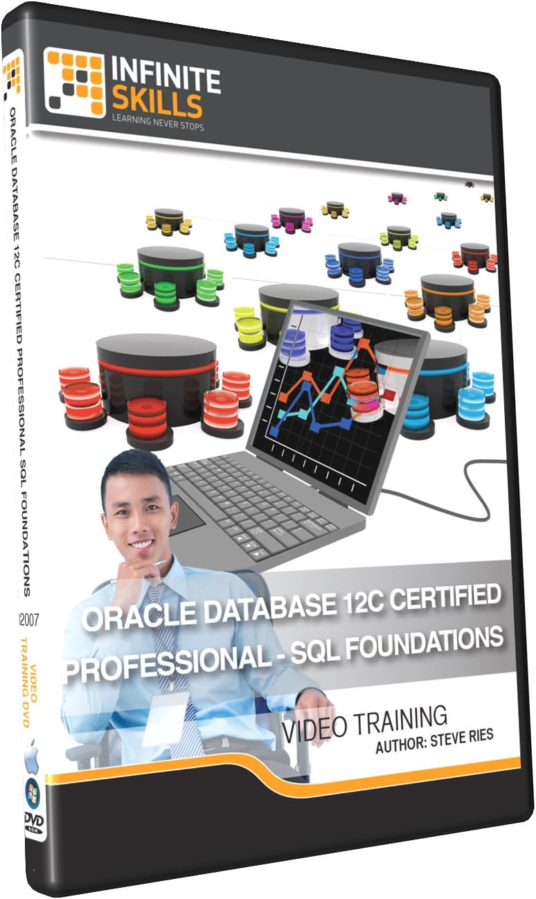 Oracle Database 12c Certified Professional - SQL Foundations - Training DVD