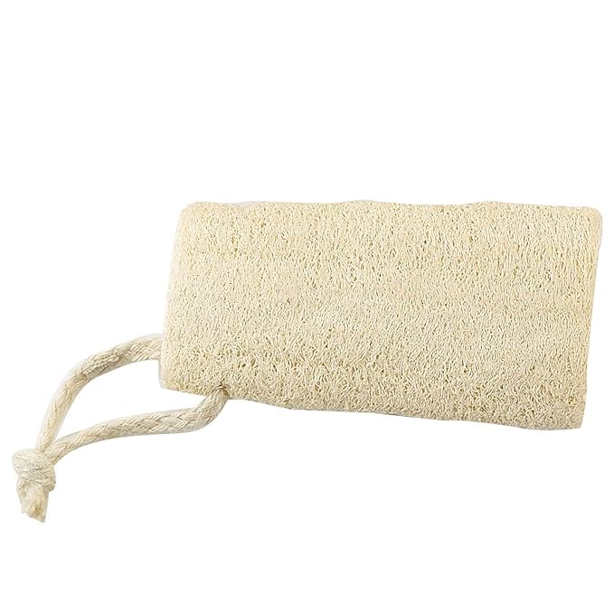 Cala Imported Premium Quality Light Weight Easy to Use Soft Touch Cleansing Natural Loofah Bath Sponge For Men & Womens