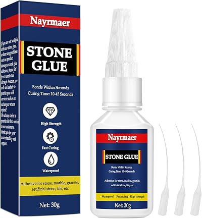 Nayrmaer Stone Glue 30g Strong Marble Waterproof Quick Dry Bonding