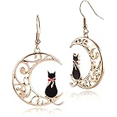 Cute Anime Cartoon Sailor Moon Animal Cat Moon Earrings Gift For Girls Women Jewelry