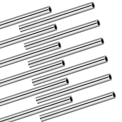 Deyyol 304 Stainless Steel Tubing, 12 Pcs 1/4" OD