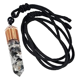 Nupuyai Orgone Healing Crystal Point Pendant