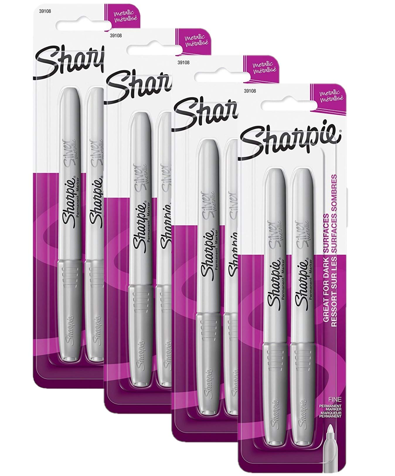 Photo 1 of **USED** SHARPIE METALLC SLVR 2CT