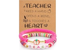 Bluckincle Teacher Gifts Teacher Bracelet Teacher Appreciation Gifts Inspirational Gifts for Teacher Teacher Graduation Gifts