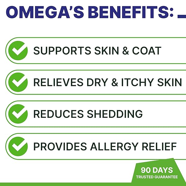 PAWSENTIAL OMEGA FISH OIL FOR DOGS – FOR DRY ITCHY SKIN – ALLERGY RELIEF FOR DOGS ITCHING – OMEGA SKIN&COAT SUPPLEMENT CHEWS – ANTI ITCH RELIEF, SHEDDING, HOT SPOTS – SKIN HEALTH VITAMINS -120 CT