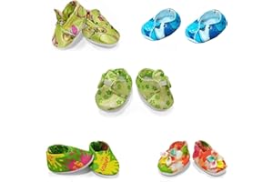 Xunwa Baby Doll Shoes for 10-12 Inch Alive Dolls, Toy Shoes for 10-11-12 Inch Reborn Newborn Dolls