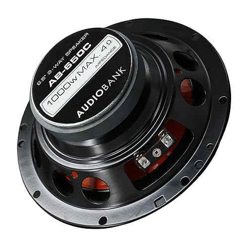 Pair Audiobank 1000W 2-Way Car Audio Component Speaker