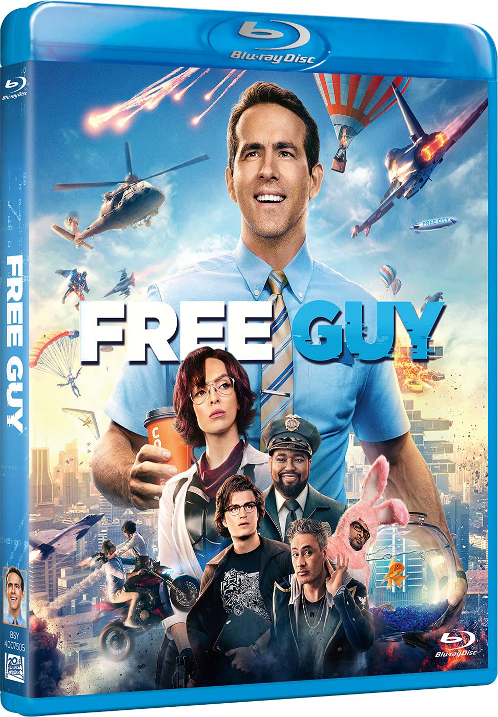 Free Guy [Blu-Ray] [Region Free] (English Audio. English subtitles)