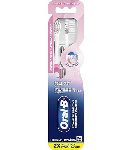Ultra-Soft Adult Toothbrush with Lid – Gentle on Sensitive Gums