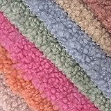 GNSN Faux Sheepskin Sherpa Fleece Fabric DIY