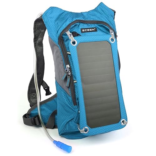 ECEEN Solar Charger Backpack with Watts Solar Panel for Smart