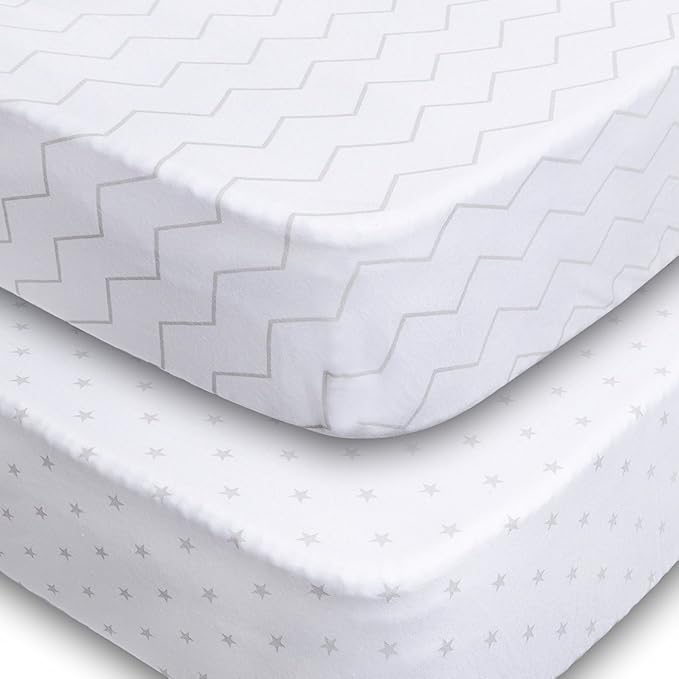 cotbed fitted sheets 140x70cm