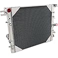 Amazon.com: Cubauto CC2957 Aluminum 3 Row Radiator For 2007-2018 Jeep ...