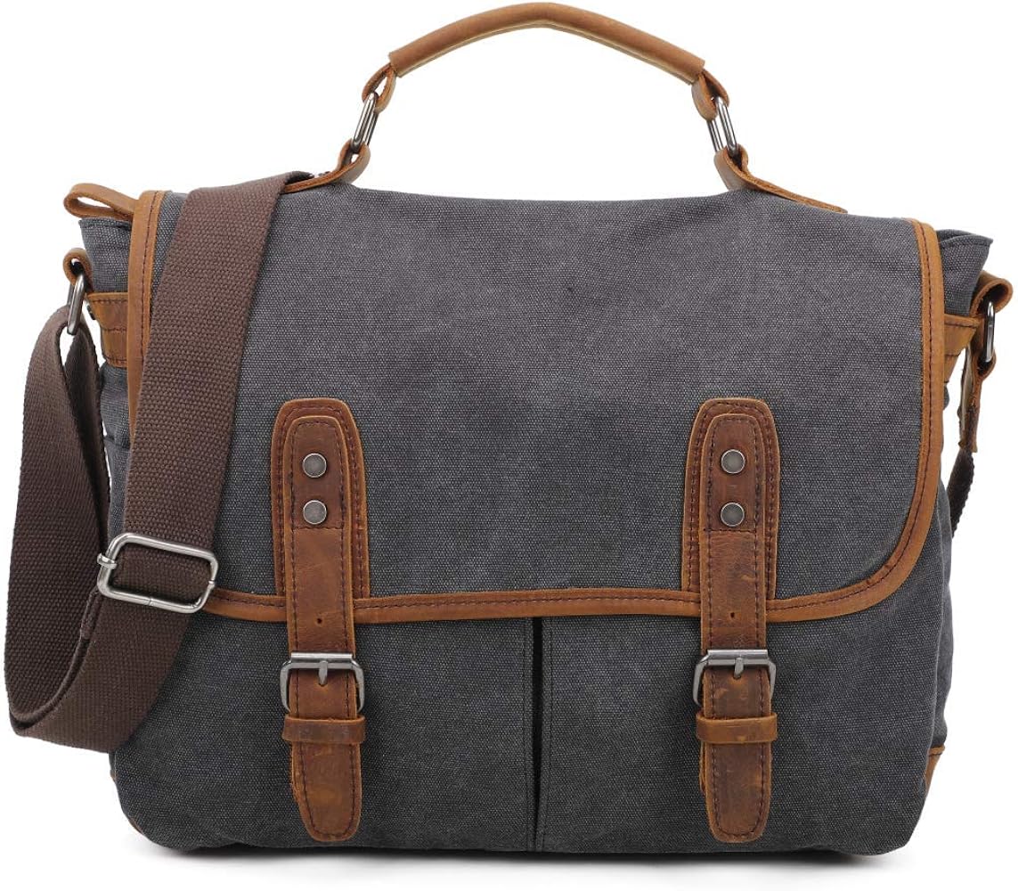 mens satchel bag canvas