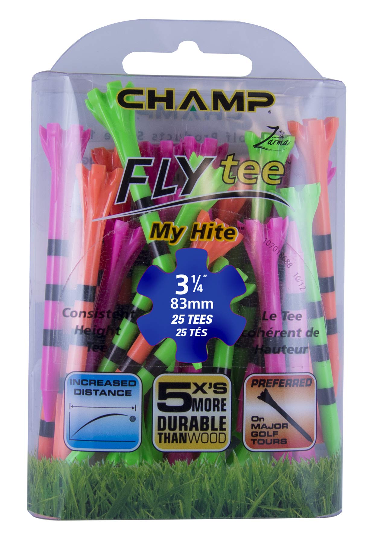 Champ Unisex Champ My Hite Flytees Combo, Citrus Mix, One Size UK