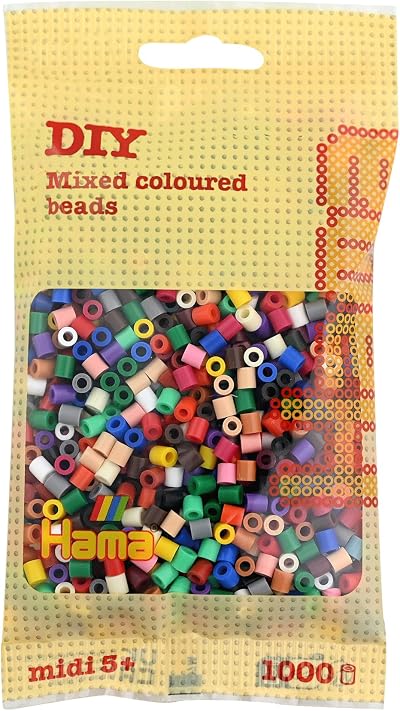 Hama 207-67 Midi Bead Mix 67 Brand New Creativity Mess Free Play