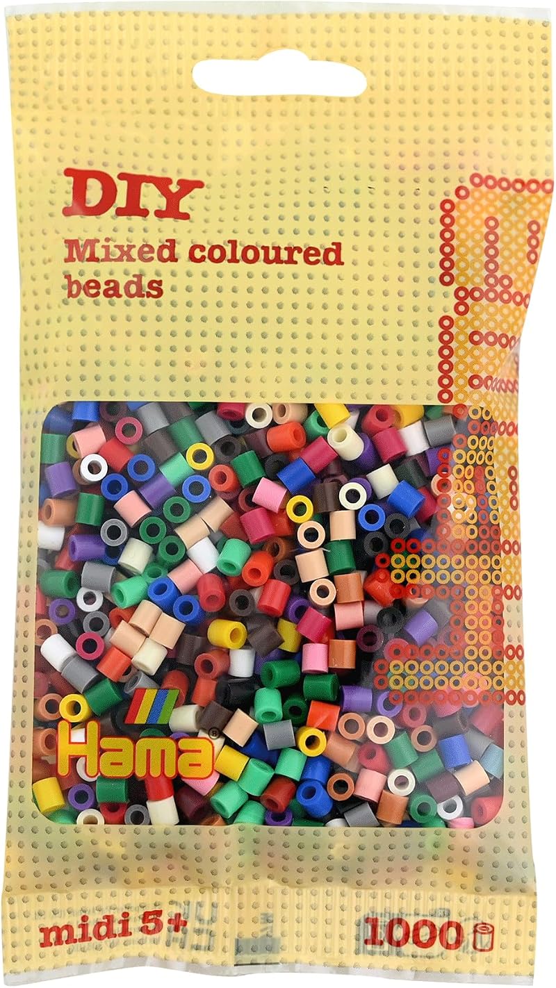 Hama 207-67 Midi Bead Mix 67 Brand New Creativity Mess Free Play