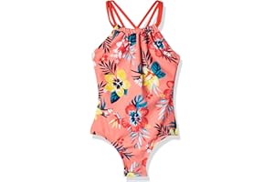 Kanu Surf Girls Jasmine Beach Sport Halter One Piece Swimsuit