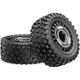 HYPER GO 16300C 1:16 Scale RC Car Accessories Wheels, Spare Parts RC Vehicle Wheels & Tire Sets for H16PL (Pair)