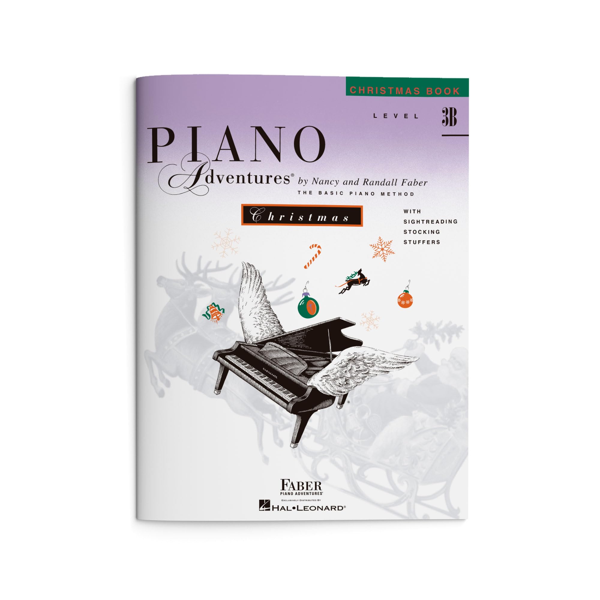 Piano Adventures Christmas Book Level 3B.