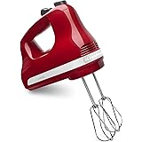 KitchenAid 5-Speed Ultra Power Hand Mixer, Empire Red