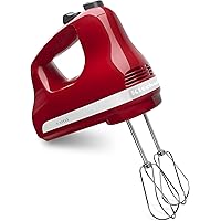 KitchenAid 5-Speed Ultra Power Hand Mixer, Empire Red