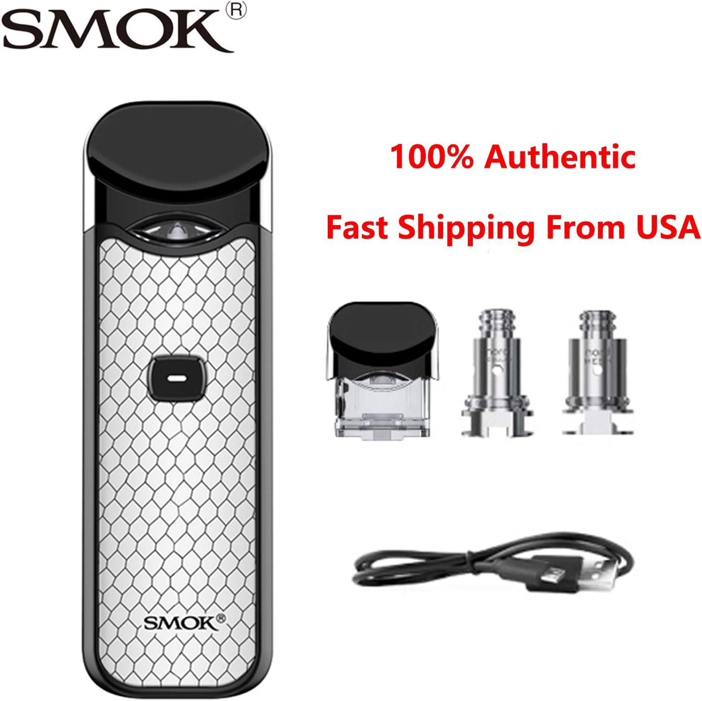 Nord Device Refillable Pod Systerm Kit (White)