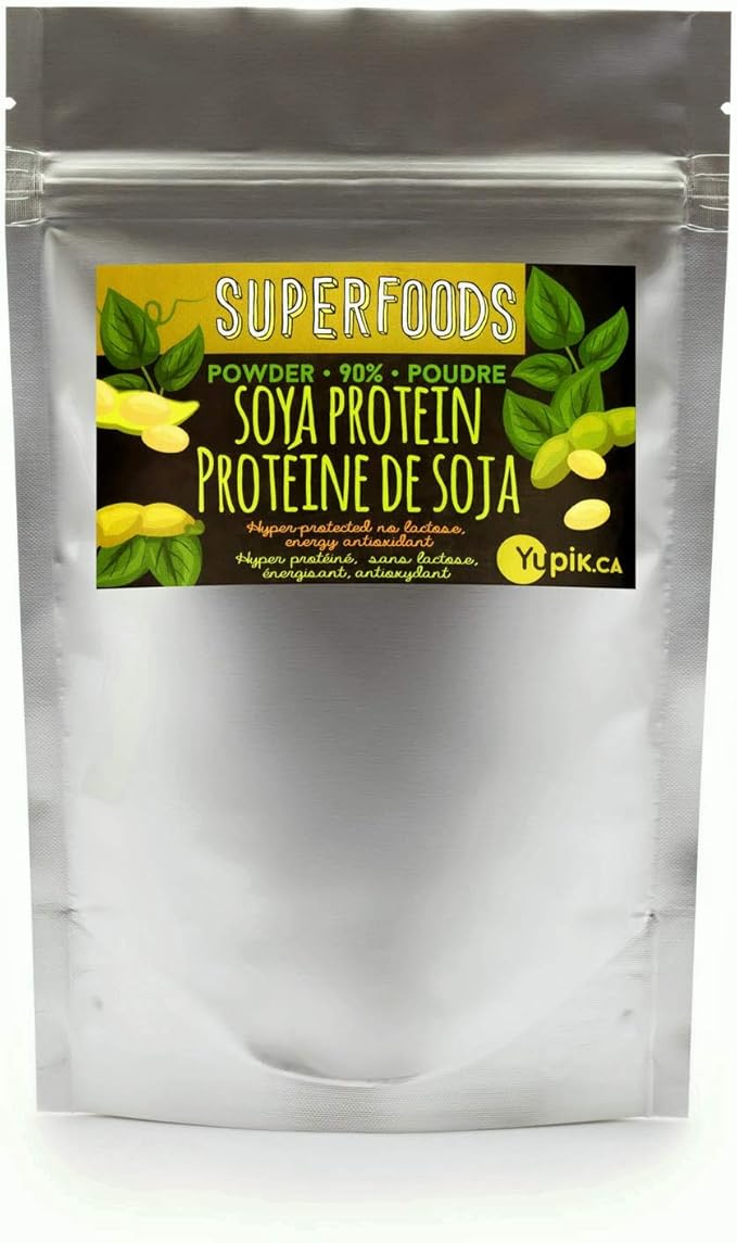 Yupik Organic Soy Protein Powder 90, 250g Amazon.ca Grocery