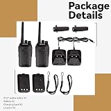 Retevis RT27 Rechargeable Walkie Talkie 16 Channel PMR446 VOX USB Charger (1 view 7