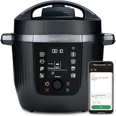 Instant Pot Pro 10-in-1 5.7L Electric Multi-Cooker Black