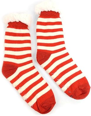 candy cane slippers