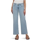 KUT from The Kloth Womens Charlotte High Rise Culottes with Raw Hem