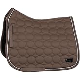 HORZE Marquess Quilted Quick-Dry Dressage Saddle Pad with Crystal Trim
