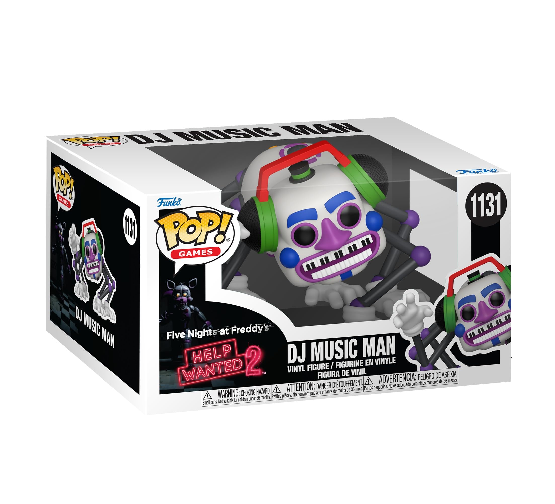 Photo 1 of Funko Pop! Games: Five Nights at Freddy's - DJ Music Man - Collectable Vinyl Figure - Gift Idea - Official Merchandise - Toys for Kids & Adults - Video Games Fans
