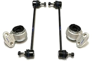 PartsW - 4 Pcs Suspension Kit Sway Bar End Links & Lower Control Arm Bushings Fits BMW 320i/BMW 323Ci/BMW 325Ci