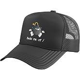 Tux Linux Penguin Sudo RM RF/Computer Freak Hacker Trucker Hat with Adjustable Mesh Back