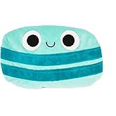 GAMAGO Macaron Heating Pad & Pillow Huggable - Microwavable Heat Pad for Cramps, Aches & Anxiety Relief - Cute Heat Pack Stuffed with Eco-Friendly Buckwheat & Dried Lavender Blue