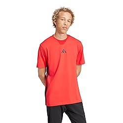 adidas Men's Essentials 3-Stripes Single Jersey
