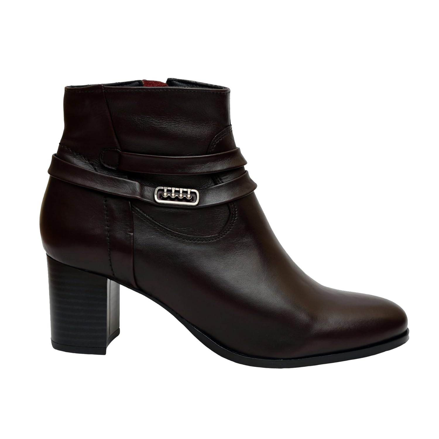 salt n pepper rosyman real leather zipper womens boots