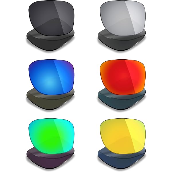 Mryok 6 Pair Polarized Replacement Lenses For Spy Optic Dirty Mo Sunglasses - 6 Color Options - View #5