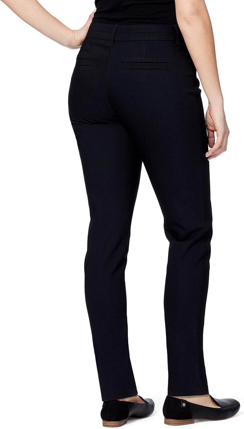 Gloria Vanderbilt Women's Haven Straight Trouser Pant at  Women’s Clothing store